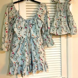 Hill House Samantha Nap Dress in Floral Pond - Large